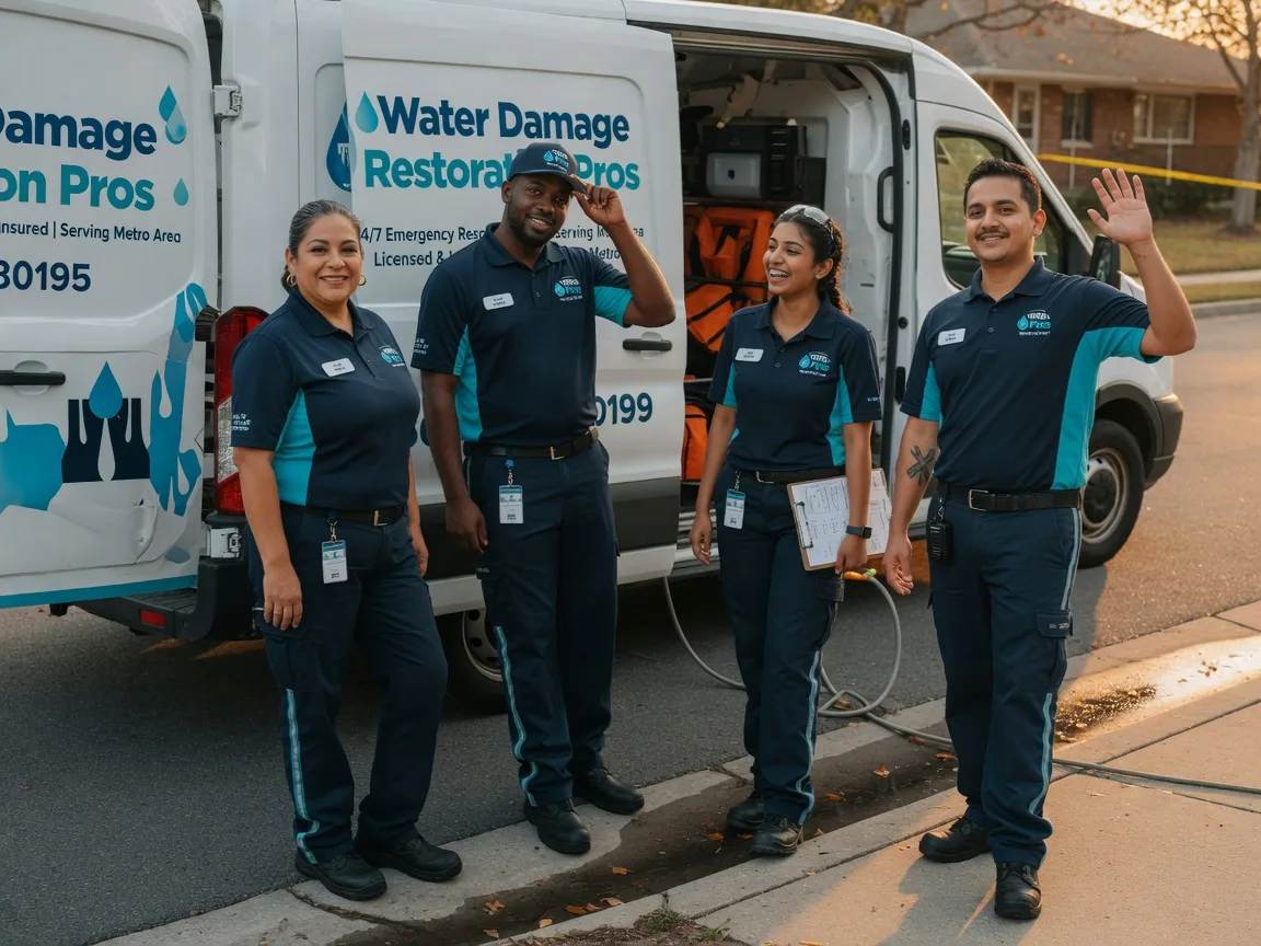 Water Damage Restoration company in New Leipzig, ND