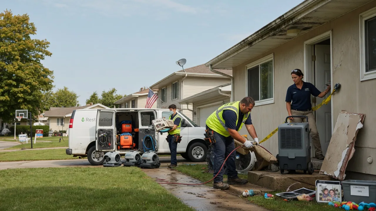 Water Damage Restoration in New Leipzig, ND near me